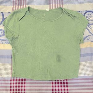 PacSun green crop top
